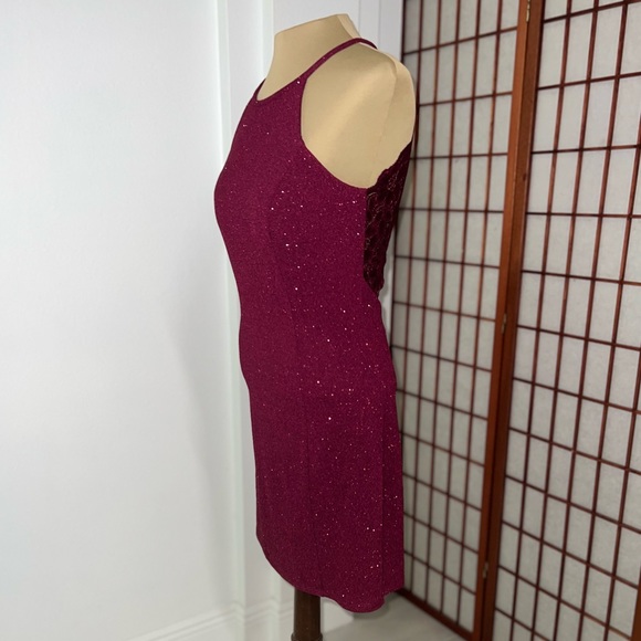 Speechless Lace Back Cocktail Dress - Picture 4 of 7